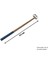 45 cm Platin Boyasız Göçük Düzeltme Çekici, Pdr Çekic - Sc-01 1
