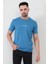 Mavi Erkek Want To Live Baskılı T-Shirt 3