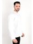 Erkek Ekru Iğne Çıkartmalı Interlok Regular Sweat 4
