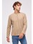 John Borners Erkek Bisiklet Yaka Iğne Çıkartmalı Sweatshirt 1