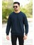 Jb Indigo Erkek O Yaka Laking Pike Pamuklu Sweat - 5453 2