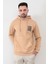 Kum Erkek Lets Talking Oversize Kanguru Cepli Kapüşonlu Sweatshirt 2