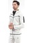 Erkek Karmelanj Kapüşonlu Fermuarlı Cepli Slim Fit Pamuklu Eşofman Takımı - 2202 5