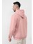Pudra Erkek Lets Talking Oversize Kanguru Cepli Kapüşonlu Sweatshirt 3