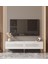 Andromeda Silver Serisi 140 cm 2 Kapaklı Mdf Tv Ünitesi 140 x 50 x 32 cm 1