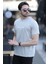 Erkek Bisiklet Yaka California Enjeksiyon Baskılı T-Shirt Taş - 2020-2 1