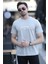 Erkek Bisiklet Yaka California Enjeksiyon Baskılı T-Shirt Taş - 2020-2 2