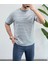 Erkek Örme Regular Rahat Kesim Nefes Alan Terletme Yapmaz Yeni Sezon T-Shirt 3