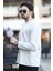 Erkek Bisiklet Yaka Baskı Detaylı 2iplik Sweatshirt Bej - 5725 3