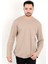 Erkek S.kahve Iğne Çıkartmalı Interlok Regular Sweat 1