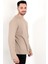 Erkek S.kahve Iğne Çıkartmalı Interlok Regular Sweat 4
