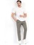 Erkek Haki Regular Fit Likralı Pamuklu Chino Pantolon - 4200 1