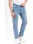 Erkek Mavi Regular Fit Likralı Jean - 5129 1