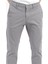 Erkek Gri Regular Fit Likralı Pamuklu Chino Pantolon - 4200 3