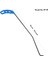 45 cm 6 mm Çap Sağlı Sollu Çift Kıvrımlı Sol Çubuk - S7-09 3