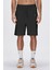 Gian Sweatshorts Siyah Erkek Şort 1