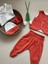 Yelekli Hastane Çıkışı Set - Kiremit / (Yelek, Pantolon, Body, Bere, Eldiven) 3