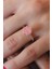 Pembe Lotus Çiçek Figür Gold Renk Kadın Yüzük - TJ-BYK2485 1