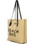 Krem Beach Bag Baskılı Plaj Çantası 2