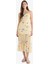 Coool Bodycon Vücudu Saran Straplez Çiçek Desenli Tül Maxi Elbise F5577AX25SM 1