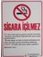 Dijital Baskı Sigara Içilmez Uyarı Levhası 2