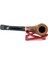 Bent Apple Briar (Gül Kökü) Pipo 9 mm Filtreli El Yapımı - 2424 3