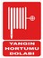 Yangın Hortumu Dolabı Uyarı Levhası Pvc Kaplı 1