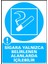 Sigara Yalnızca Belirlenen Alanlarda Içilebilir 3 mm Dekota Uyarı Levhası 17,5 x 25 cm 1