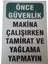 Makina Çalıştırma Talimatı Uyarı Levhası 1