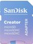 Creator 256GB 190/130MB/S Microsdxc Uhs-I A2 V30 Adaptörlü Hafıza Kartı SDSQXAV-256G-IN6MS 3