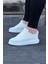 WG019 Bej Triko Erkek Casual Ayakkabı 1