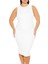 Plus Size Triko Midi Elbise 4