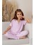 Anne Kız Kombin Kısa Kollu Desenli Gömlek Pijama Takımı (Anne Kız Ayrı Satılır) 3