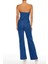 Denim Straplez Yaka Tulum 5