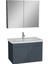Quadrum Banyo Dolabı Seti 80 Cm, Kapaklı, Parlak Antrasit 67108 1