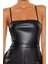 Suni Deri Wide-Leg Tulum 3