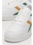 Kadın Günlük Sneaker Ayakkabı BEYAZ - YEŞİL 5