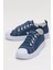 Kolay Giyilebilir Lastik Bağcıklı Spor Keten Sneaker Ayakkabı Füme 5