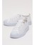 Kolay Giyilebilir Lastik Bağcıklı Spor Keten Sneaker Ayakkabı Füme 5