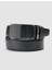 %100 Hakiki Deri Siyah 3,5 cm Erkek Kemer 1