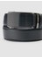 %100 Hakiki Deri Siyah 3,5 cm Erkek Kemer 2
