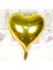 Kalp Uçan Balon O Sarı 80 cm 32 Inç 1