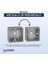 Electric 14352 3/4-Inç 3 Delik Edilir Box, Gri 3