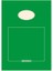 A5 Karton Kapaklı Bloknot, Primary Serisi, 80 Yaprak, Düz, Yeşil 3