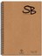 Sb A5 140 Sayfa Defter Kraft Kapak Spiralli Hafif Kağıt Çizgili 70 Yp. 3