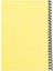 Karina Pastel Serisi, A4 100 Yaprak Çizgili Pp Kapaklı Spiralli Defter, Sarı 2
