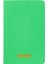Notes 9X14 cm Karton Kapaklı Iplik Dikişli Defter, 24 Yaprak, Düz, Yaprak Yeşili 1