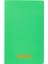 Notes 13X21 cm Karton Kapaklı Iplik Dikişli Defter, 24 Yaprak, Düz, Yaprak Yeşili 1