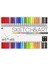 & Art Çift Taraflı Brush Pen ve Fineliner (Fırça Uçlu+Ince Uç) 48 Renk 1