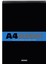 A4 Pet Spiralli Bloknot 80 Yaprak 2'li Paket, Kareli 1